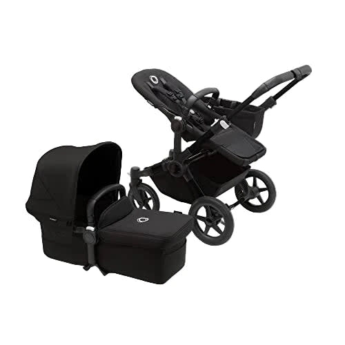 Bugaboo Donkey 5 Mono Stroller, 2025, Black, Midnight Black, Midnight Black
