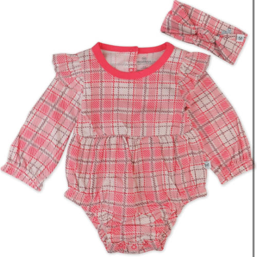HonestBaby Multipack Short Romper Sets and Dresses 100% Organic Cotton for Infant Baby and Toddler Boys, Girls, Unisex
