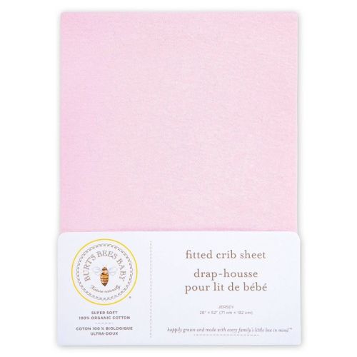 Burt's Bees Baby® Organic Jersey Fitted Crib Sheet - Cloud