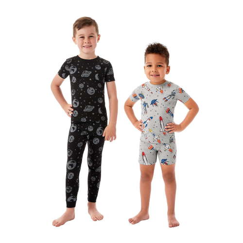 Member's Mark Boys 4-Piece Organic Cotton Pajama