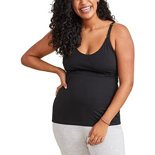 HATCH Collection | Breastfeeding and Nursing Tank | The Clip Down Nursing Tank Top Cami with Built in Bra Support S-XL