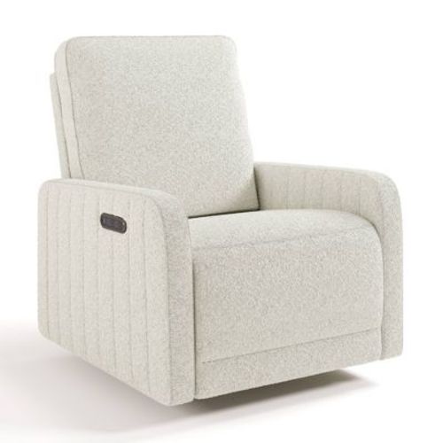 Storkcraft Kyoto Power Recliner Swivel Glider with Dual USB Charging