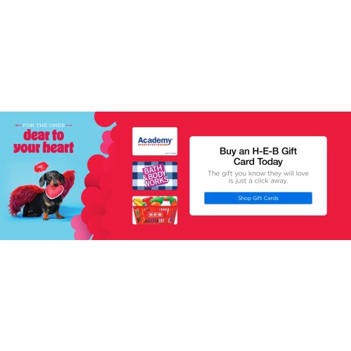 Buy Gift Cards | H-E-B