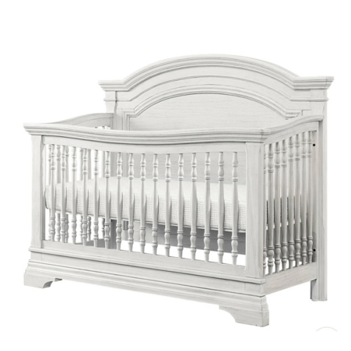 Olivia White Arch Top Convertible Crib | W2215 | AFW.com