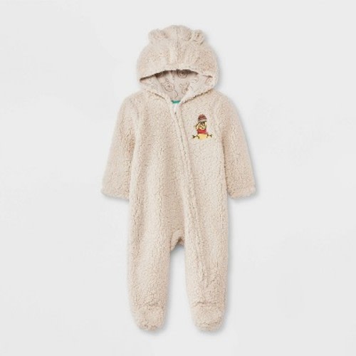 Baby Winnie the Pooh Pram - Cream, Size: Newborn