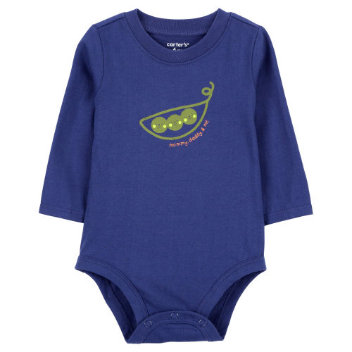 Baby 'Mommy, Daddy & Me' Peas Collectible Bodysuit - Carter's | Carter's
