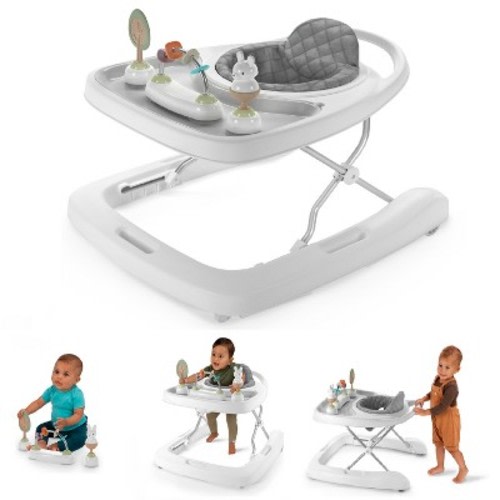 Ingenuity Step & Sprout 3-in-1 Baby Activity Walker - First Forest