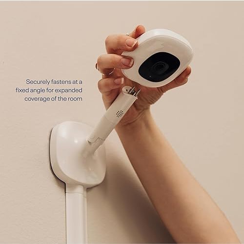 Nanit Pro Baby Monitor Wall Mount Accessory – Baby Camera Wall Mount for Crib, Space-Saving Baby Monitor Holder & Camera Mount (Camera Sold Separately)