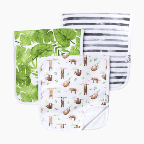 Copper Pearl Printed Burp Cloth Set - Noah