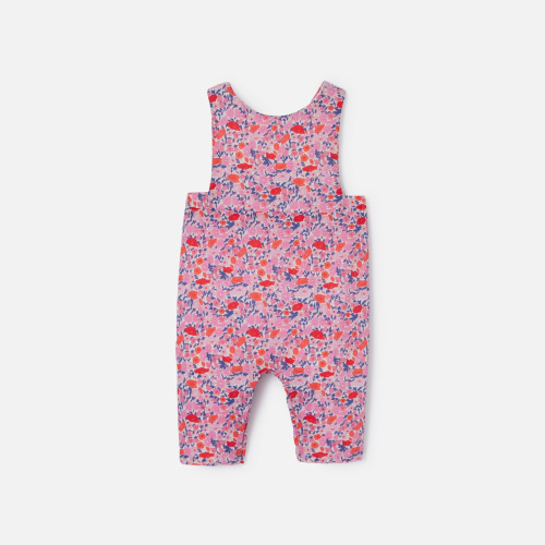 Baby girl jumpsuit in Liberty fabric