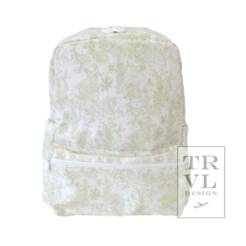 Backpack Green Toile