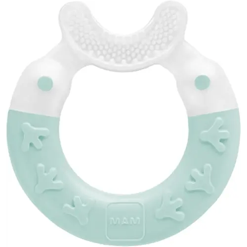 Bite & Brush Teether, Boys 3+ Months, 1-Count, Blue