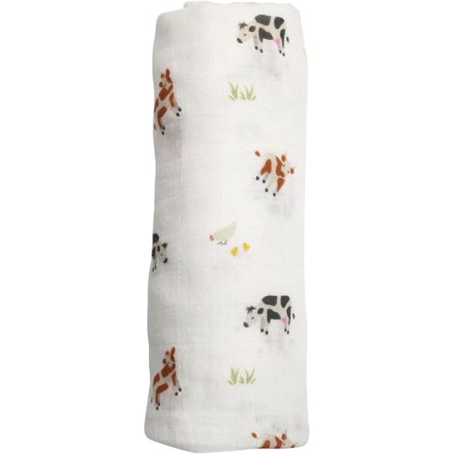 Ultra-Soft Cow Baby Swaddle - Baby Essentials, Newborn Essentials,70% Bamboo Viscose and 30% Spandex