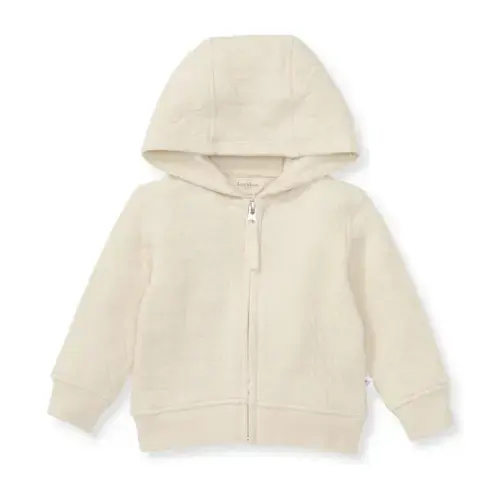 Organic Cotton Quilted Bee Baby Jacket - Oat – Burt's Bees Baby