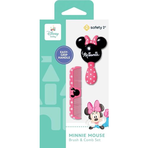 Disney Baby Minnie Hair Brush and Wide Tooth Comb Set