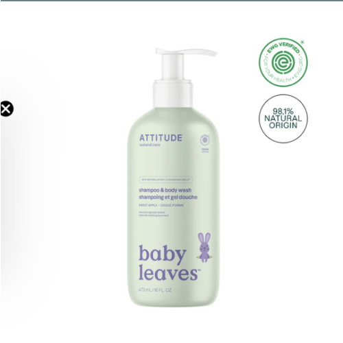 Baby Shampoo & Body Wash 2-in-1