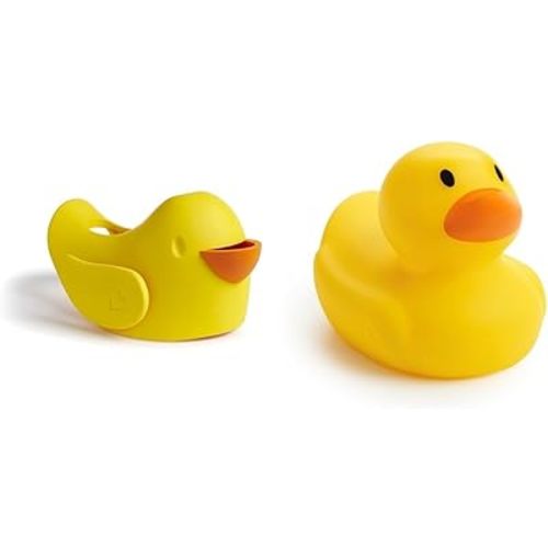 Munchkin® BeakTM Bath Spout Cover and White Hot® Safety Bath Ducky Toy