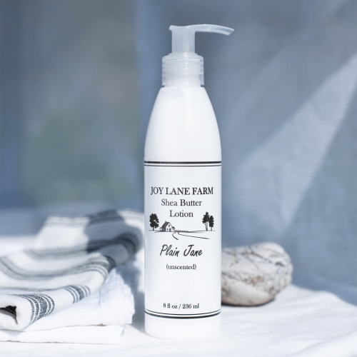 Unscented Shea Butter Body Lotion | Paraben Free | Joy Lane Farm