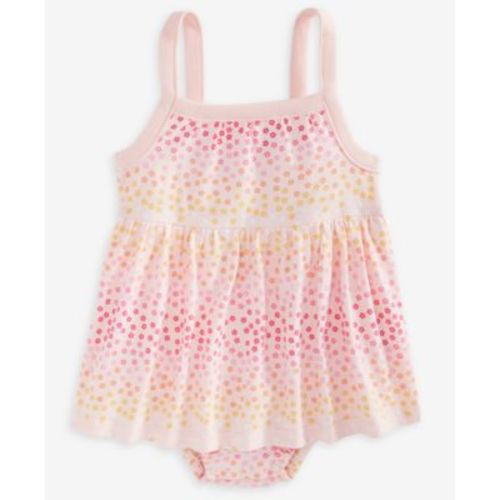 Baby Girls Gradient Floral-Print Sunsuit, Exclusively at Macy's