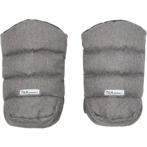 7 A.M. Enfant Stroller Warmmuffs - Heather Grey/Grey Fleece | Google Shopping