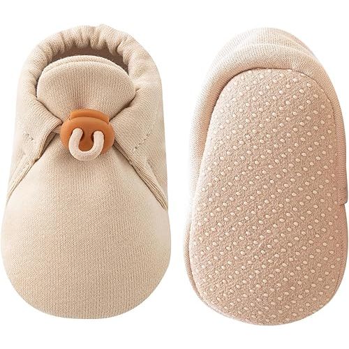 Baby Booties Newborn Infant Shoes Cozy Soft Warm Cotton Boots for Boy Girl