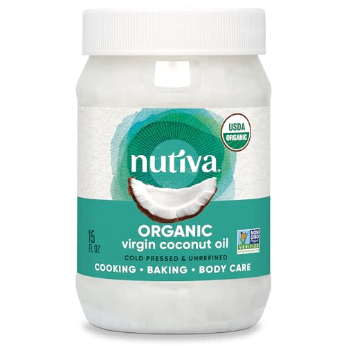 Nutiva, Organic Coconut Oil, 15 Fl Oz