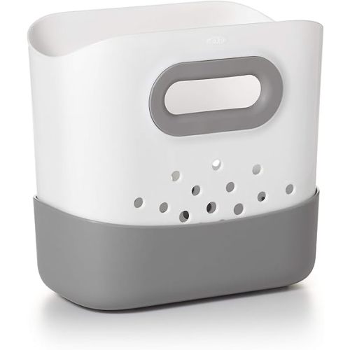 OXO Tot Stand Up Bath Toy Storage – Gray