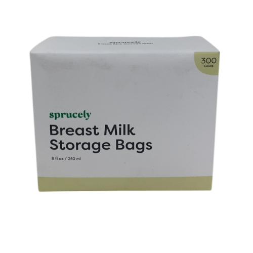Sprucely Breast Milk Storage Bags1, 300 Count