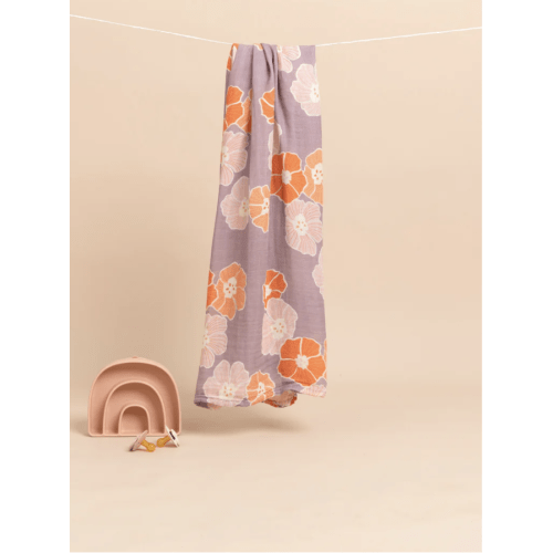 Baby Swaddle - Lilac Haze Ilima – Fighting Eel