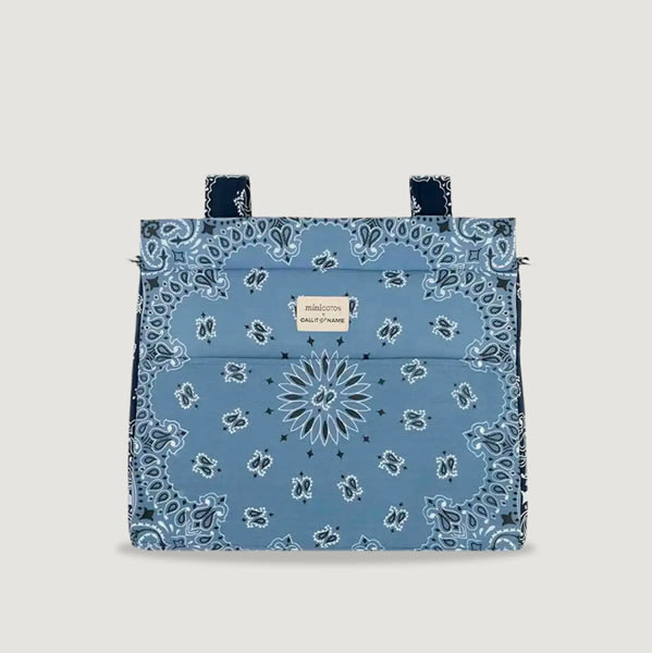 Icon Bag - Minicoton - Chambray / Navy