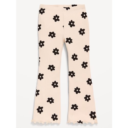 Ribbed Flare-Leg Leggings for Toddler Girls