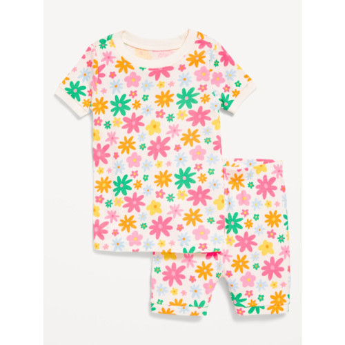 Printed Snug-Fit Pajama Set