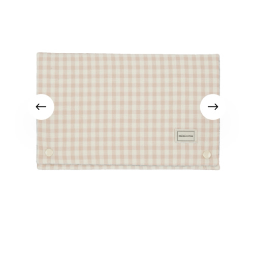 Vichy Rose Changing Table - Minicoton