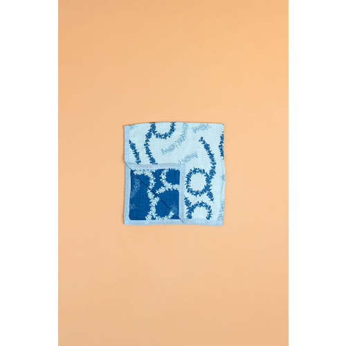 Petite Blanket - Deja Blue/Sky Plumeria Lei
