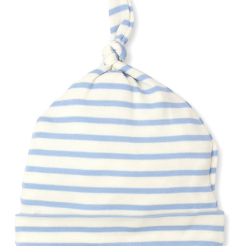 Kissy Love Basics Blue Stripes Knotted Hat