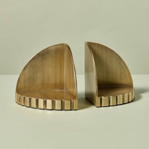 Brass Idler Gear Bookends Antique Finish (set Of 2) - Hearth & Hand™ With Magnolia