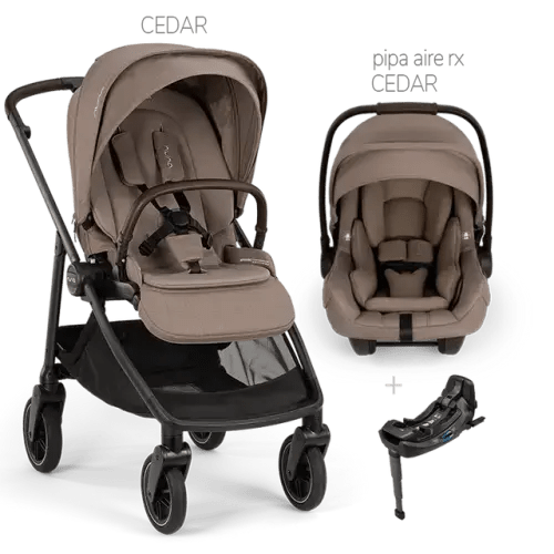Nuna® SWIV™ Stroller +  PIPA Aire / PIPA RX / PIPA Aire RX Travel System