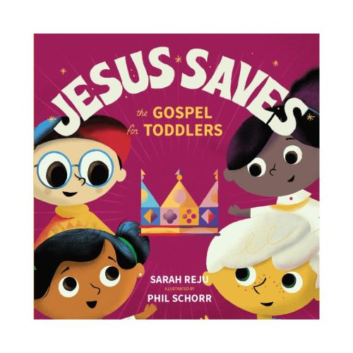 Jesus Saves - by Sarah Reju (Board Book)