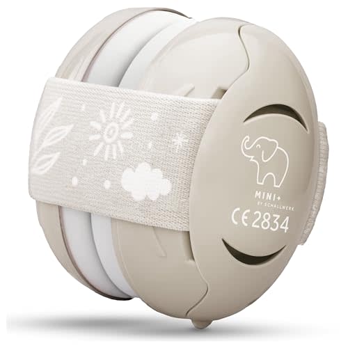 Schallwerk ® Mini+ Baby Ear Muffs – Infant Noise Cancelling Headphones, Toddler Ear Protection, Baby Headphones for Noise