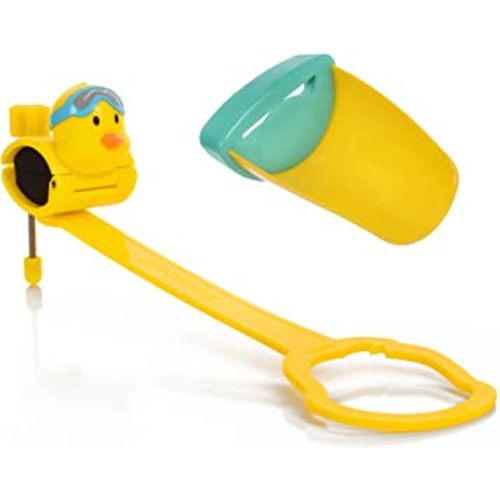 Aqueduck Faucet Handle Extender Set. Connects to Sink Handle and Faucet to Make Washing Hands Fun and Teaches Your Baby or Child Good Habits and Promote Independence to Them.