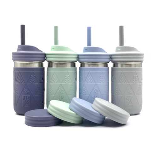 Stainless Steel 14oz Drinking Tumblers + Food Storage (Sage/Misty Blue/Gray/Navy)