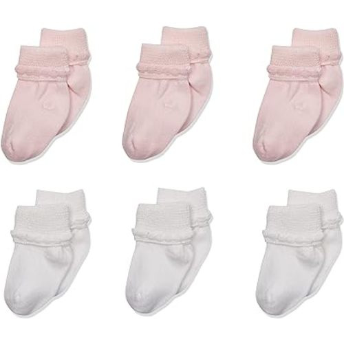 Jefferies Socks Unisex-Baby Newborn Bubble Stitch Rock-A-Bye Bootie 6 Pair Pack