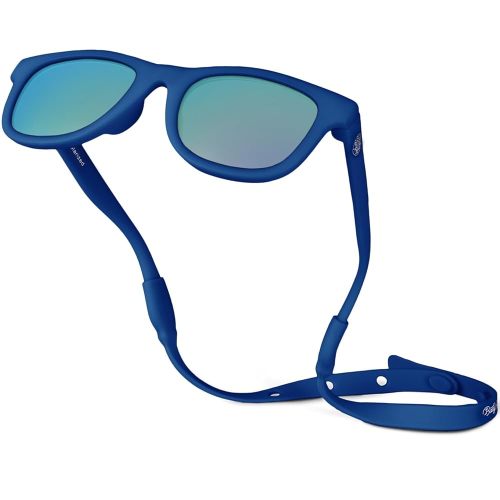 Polarized Baby Sunglasses With Strap - Unbreakable Flexible Infant Sunglasses For Toddlers Newborns 0-24 Months