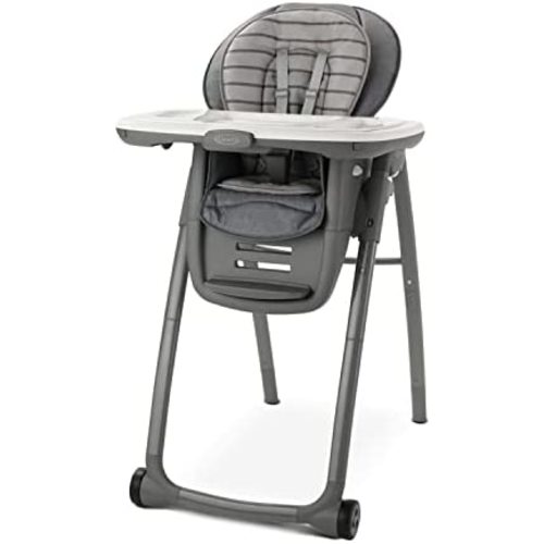 Graco Table2Table Premier Fold 7 in 1 Convertible High Chair | Converts to Dining Booster Seat, Kids Table, and More, Maison