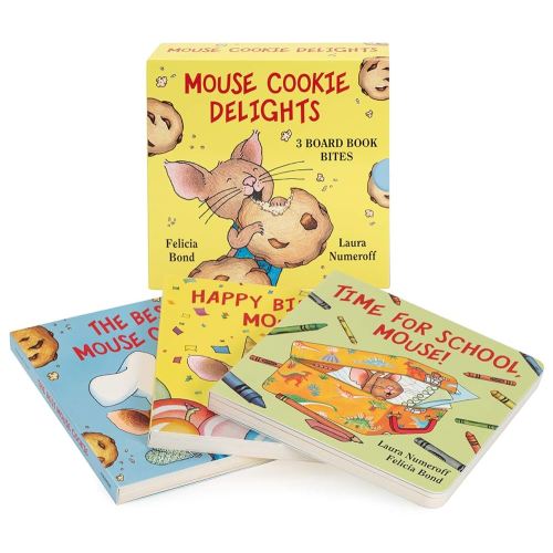 Mouse Cookie Delights: 3 Board Book Bites: The Best Mouse Cookie; Happy Birthday, Mouse!; Time for School, Mouse! (If You Give...)