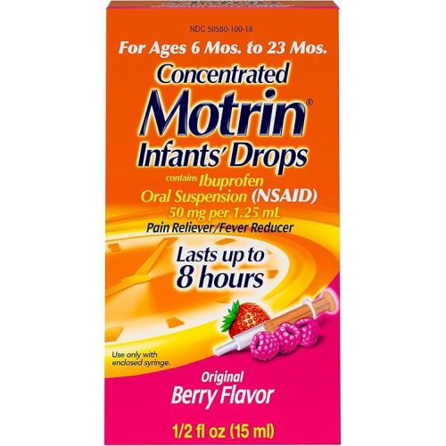 Concentrated Motrin Aspirin, 0.5 Fluid Ounce
