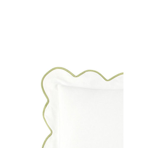 Emma Scalloped Duvet Cover with Gentle Scallops & Lightweight Cotton Twill