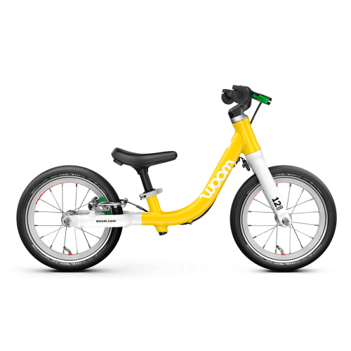 woom GO 1 US - Balance bike - 12 inches - 1.5 – 3.5 years - vibrant yellow