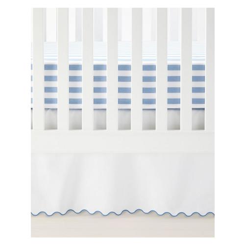 Wave Crib Skirt | Serena and Lily