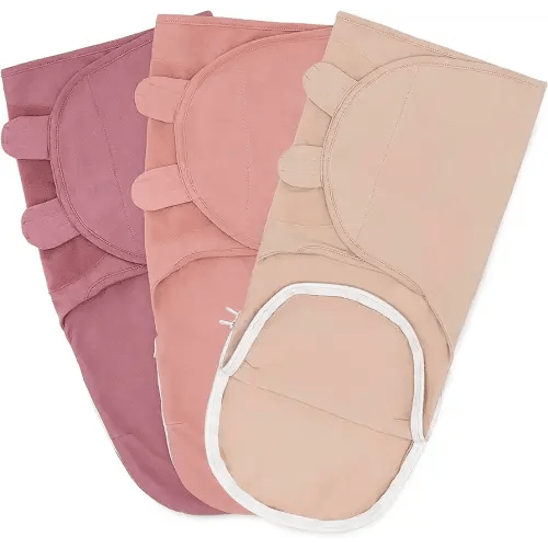 Comfy Cubs Swaddle Blankets for Baby Girl & Boy, Easy adjustable sleep sack with easy access Zipper for Diaper Changes, baby blankets 3-6 Months for newborn
